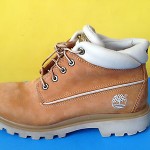 MEN’S TIMBERLAND LEATHER ANKLE BOOTS TAN WHEAT SZ 10.5 M COLLAR