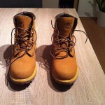 BRAND NEW Mens Timberland Brown 100% Leather Boots / Shoes Size 42 UK 8