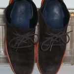 COLE HAAN LUNARGRAND LUNARLON BROWN SUEDE DESERT CHUKKA BOOTS SIZE 9.5