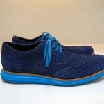 Cole Haan LunarGrand Wingtip – Navy suede/topaz – Men’s 12 US