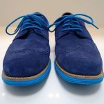 Cole Haan LunarGrand Wingtip – Navy suede/topaz – Men’s 12 US