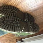 Men Timberland 6 inch boots premium sz.10 forest green