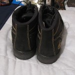 TIMBERLAND BLACK WATERPROOF NUBUCK CASUAL BOOTS SHOE CAMP HIKE WINTER  SZ 10.5