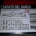 VANS Zapato Del Barco Mens Size 6.5  Womens Size 8.0