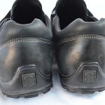 COLE HAAN VIBRAM BLACK Leather Mens Strap Shoes Size 11.5