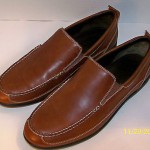 Men’s Cole Haan Slip on Loafer Mocs Size 13 Brown Leather Nike Air