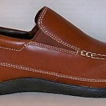 Men’s Cole Haan Slip on Loafer Mocs Size 13 Brown Leather Nike Air