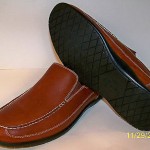 Men’s Cole Haan Slip on Loafer Mocs Size 13 Brown Leather Nike Air