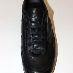 $275 Hugo Boss ‘Spadio’ Size 10 (43 EU) Leather Fashion Sneaker Shoes in Black