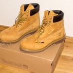 BRAND NEW Mens Timberland Brown 100% Leather Boots / Shoes Size 43 UK 9