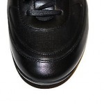$275 Hugo Boss ‘Spadio’ Size 10 (43 EU) Leather Fashion Sneaker Shoes in Black