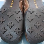Diesel, Brown Leather Rubber Sole  Fashion Sneakers. Mens Sz. 10.5