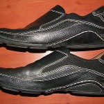 Cole Haan Nike Air Leather Loafers Slipons Black Mens Shoes. Size 11.5 M
