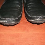 Cole Haan Nike Air Leather Loafers Slipons Black Mens Shoes. Size 11.5 M