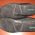 Cole Haan Nike Air Leather Loafers Slipons Black Mens Shoes. Size 11.5 M