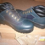 TIMBERLAND MEN’S NAVY BLUE FIELD BOOTS SIZE 10 M BRAND NEW WITH BOX