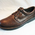 CLARKS Mens Brown LEATHER 10M Oxford COMFORT  Shoes 36282