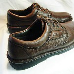CLARKS Mens Brown LEATHER 10M Oxford COMFORT  Shoes 36282