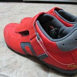 Men’s red Diesel Zap 1 leather athletic shoes US 9 EU 42