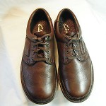 CLARKS Mens Brown LEATHER 10M Oxford COMFORT  Shoes 36282