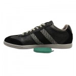 Diesel Mens Lounge Black Gray Casual Lace Up Sneakers Shoes