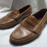 COLE HAAN BROWN LEATHER PENNY LOAFER SIZE 8.5 D
