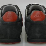 Hugo Boss Men’s Sneakers Stiven US Charcoal Black Red [50250296-010]