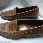 COLE HAAN BROWN LEATHER PENNY LOAFER SIZE 8.5 D