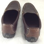 mens COLE HAAN Dark Brown Leather Loafers, sz 8.5M