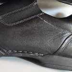 COLE HAAN  NIKE AIR MENS SIZE 10M BLACK LEATHER SLIP ON SHOES