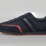 Hugo Boss Men’s Sneakers Stiven Navy Blue Red [50247608-417]