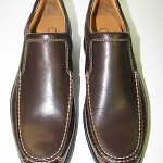 Cole Haan Men’s Leather Slip on with Nike Air-Sz 8.5-Brown-New with no Box