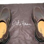 Cole Haan Men’s Leather Slip on with Nike Air-Sz 8.5-Brown-New with no Box