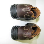 Cole Haan Men’s Leather Slip on with Nike Air-Sz 8.5-Brown-New with no Box