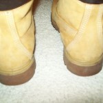 mens pair of size 9 1/2M 1/2 9.5 TIMBERLAND  BOOTS shoes