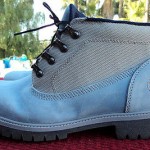 Timberland Boots Blue Nubuck Weather water proof (size 9) NICE L@@K !