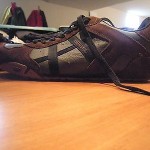 MENS DIESEL CASUAL SNEAKERS  REMY STYLE  SIZE 12  EU 45  GREEN/BROWN