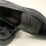 Cole Haan Men’s Penny Loafer Black Leather 7.5M