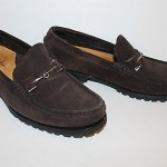 COLE HAAN Nike Air Brown Suede Loafers Shoes 10 M