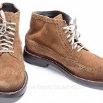 Cole Haan Nike Air 9.5 Brown Suede Chukka Wingtip Boot Shoe Men