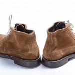 Cole Haan Nike Air 9.5 Brown Suede Chukka Wingtip Boot Shoe Men