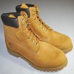 Mens TIMBERLAND 6″ Premium Leather Boots – Size 9.5 Wide – Wheat – MSRP $180 NEW