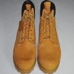 Mens TIMBERLAND 6″ Premium Leather Boots – Size 9.5 Wide – Wheat – MSRP $180 NEW