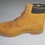 Mens TIMBERLAND 6″ Premium Leather Boots – Size 9.5 Wide – Wheat – MSRP $180 NEW