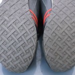 Diesel, Gray Black Leather Fashion Sneakers. Mens Sz. 10