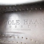 Cole Haan Country mens sz 10.5 brown black leather suede penny loafers shoes