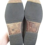 Cole Haan Country mens sz 10.5 brown black leather suede penny loafers shoes