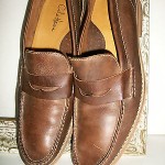 Cole Haan Nike Air Men’s Brown Leather Penny Loafers Size 11.5 medium