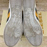 DIESEL LOUNGE SNEAKER SILVER BIRCH MENS SIZE 13