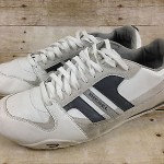 DIESEL GUNNER FASHION SNEAKER WHITE CHARCOAL GREY MENS SIZE 11